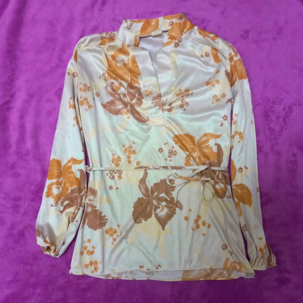 Vintage Sgt Pepper Psychedelic Tunic Blouse